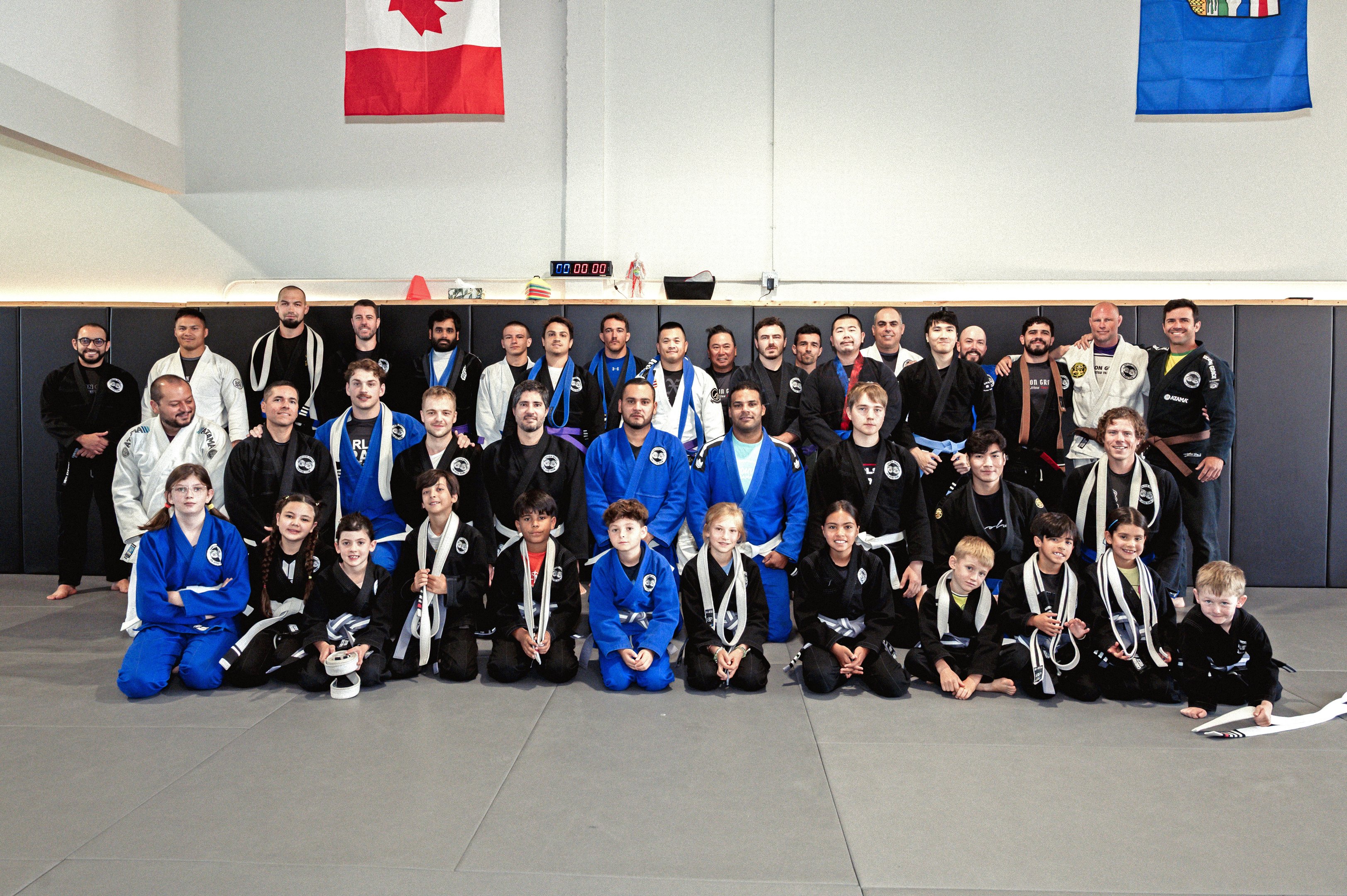 Carlson Gracie Calgary belt graduation 2025